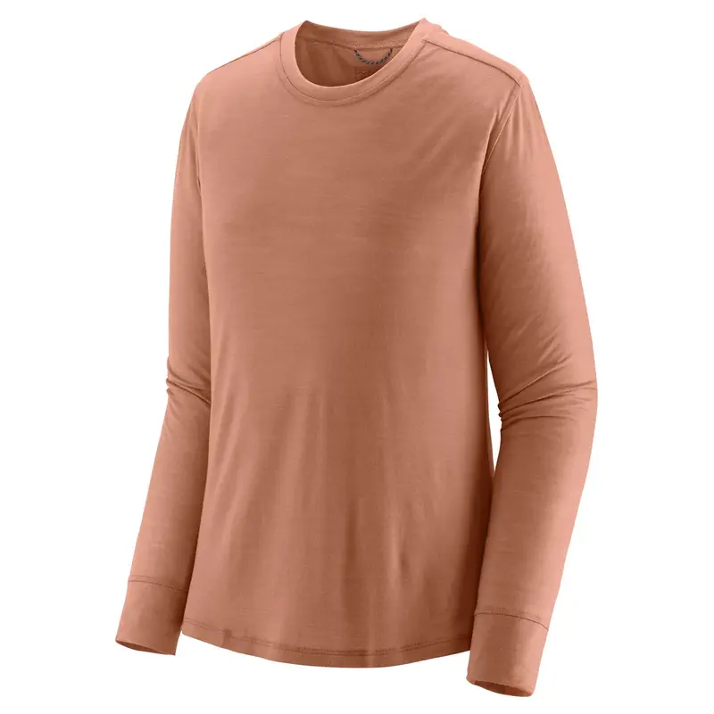Patagonia Women'S Capilene Cool Merino Long-Sleeve Shirt – Terra Pink 1