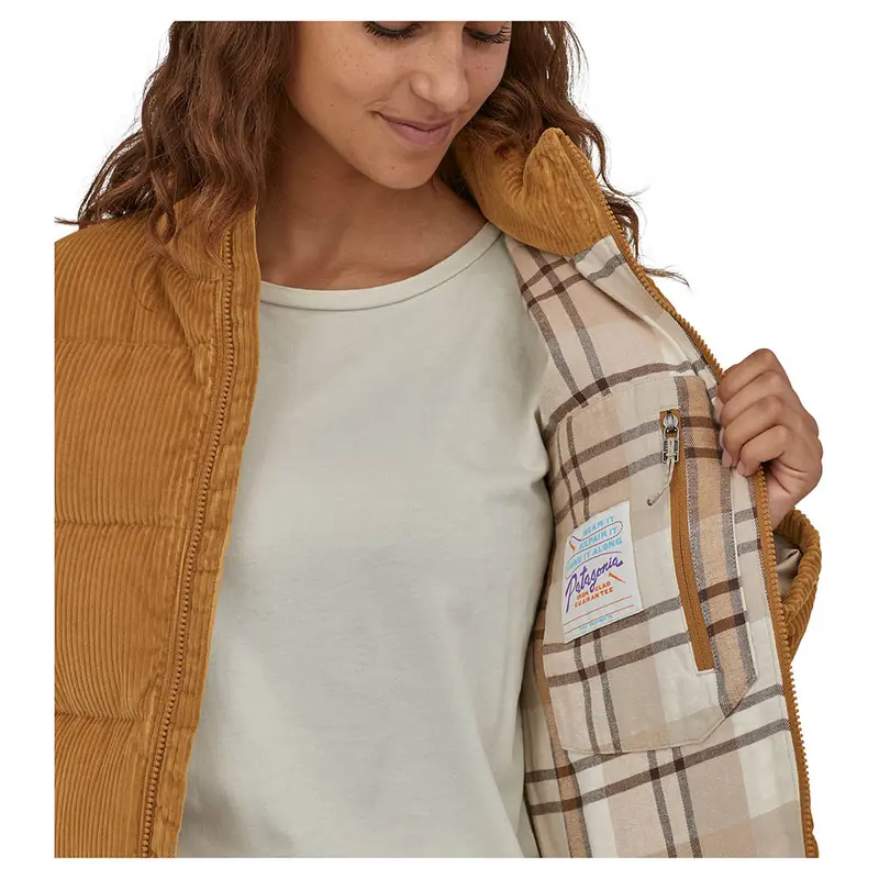 Patagonia Women’S Cord Fjord Coat – Nest Brown 3
