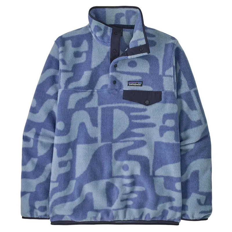 Patagonia Women'S Lightweight Synchilla Snap-T Fleece In Misty Teal 1