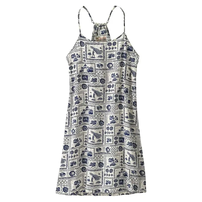 Patagonia Women'S Limited-Edition Pataloha Dress In Opihi Man And Classic Navy 1
