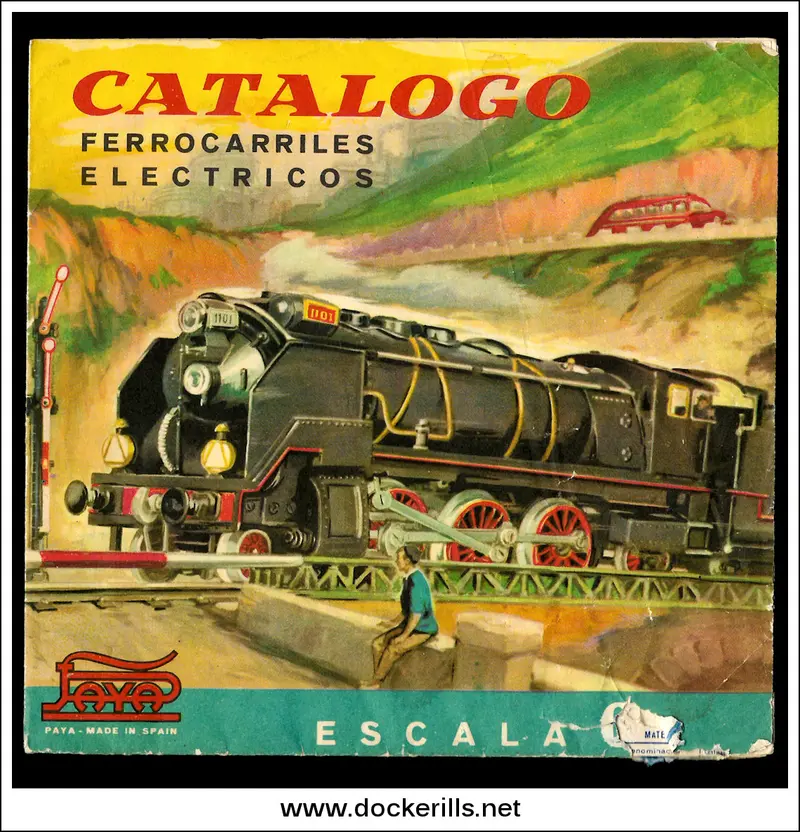 Paya Electric Railways Catalogue – Spanish 'O' Gauge Trains, 1960 1