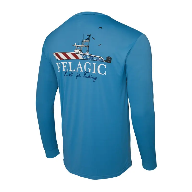 Pelagic Aquatek Fish N Stripes Fishing Shirt – Stylish, Quick-Dry Saltwater Top 1