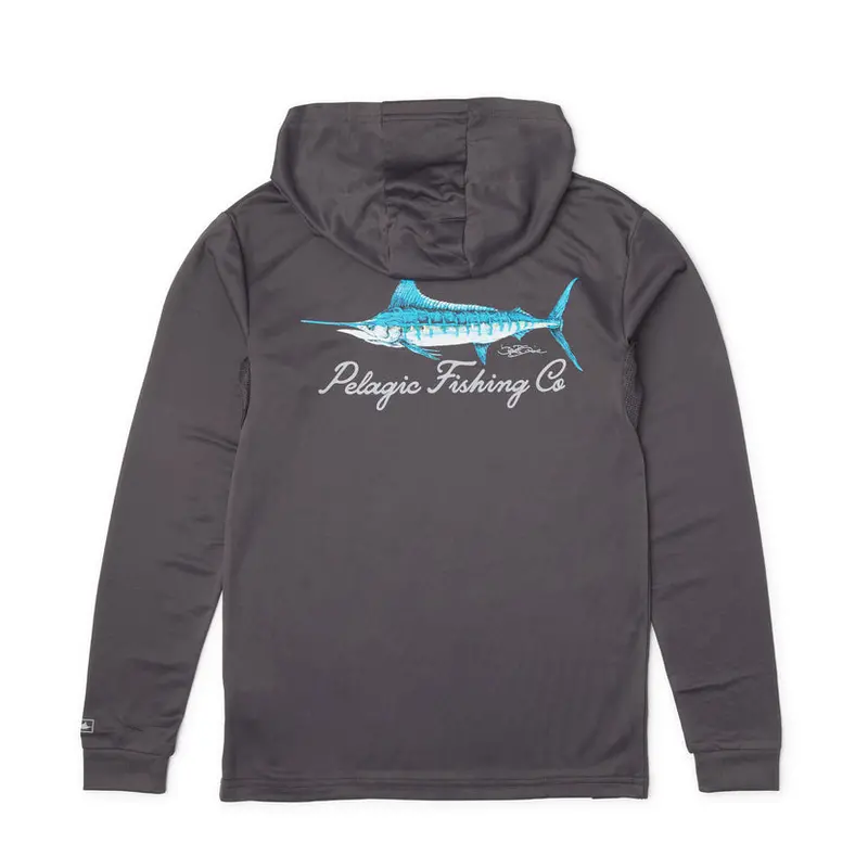 Pelagic Aquatek Hd Youth Hooded Fishing Shirt – Uv Protection 1