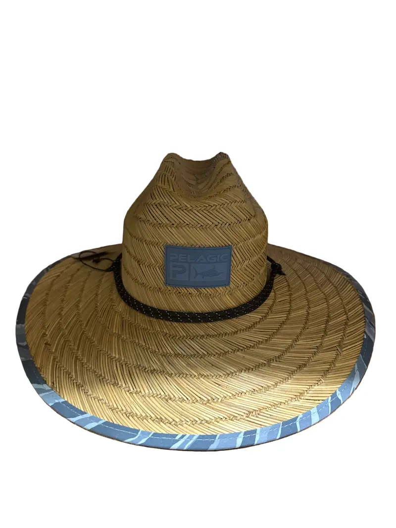 Pelagic Baja Straw Hat – Breathable Wide-Brim Sun Protection Hat 1