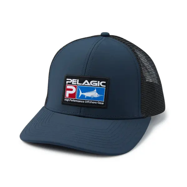Pelagic Flybridge Premium Adjustable Fishing Hat 1