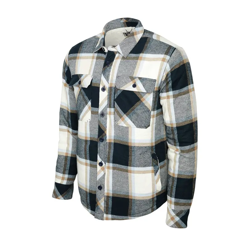 Pelagic Kodiak Sherpa-Lined Flannel Shirt 1
