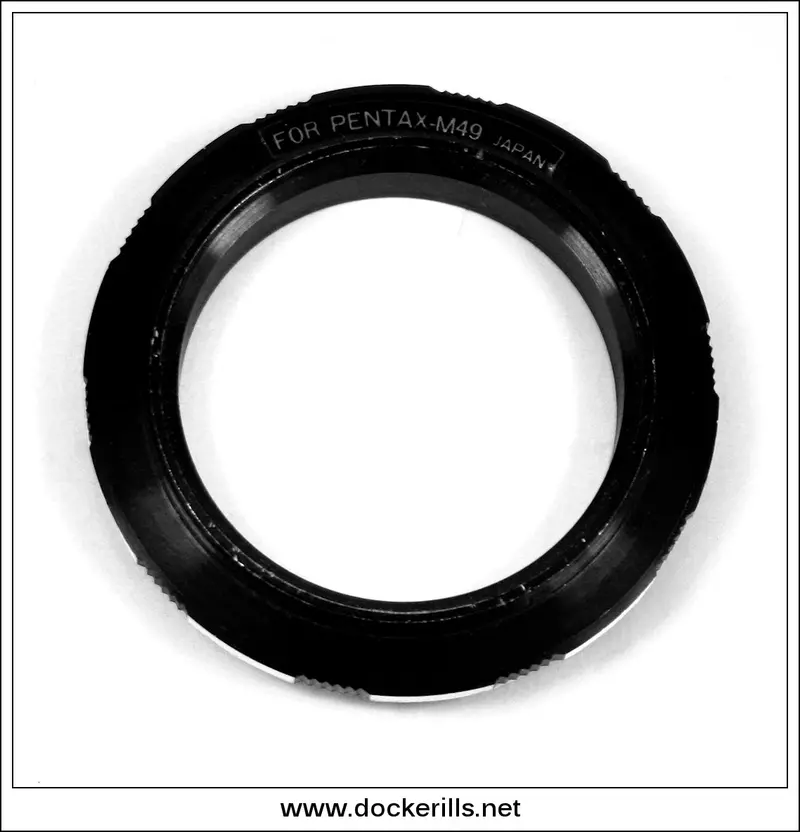 Pentax K-Mount Lens Reversal Ring — 49Mm Thread 1
