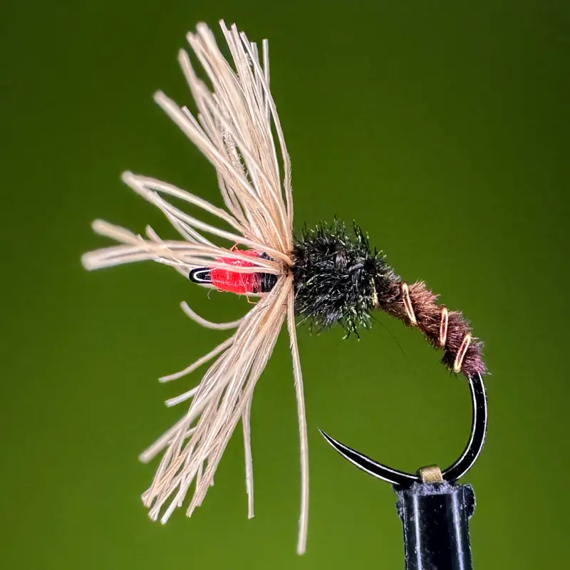Pheasant Tail Sakasa Kebari Flies – 12-Unit Hand-Tied Set 1