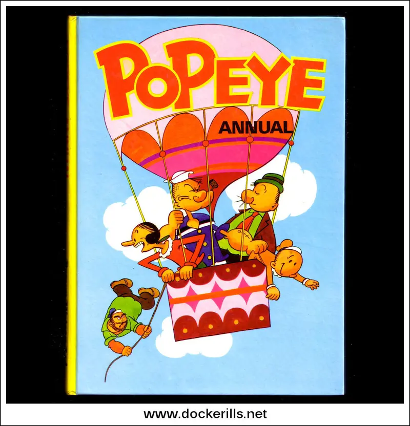 Popeye Annual 1973 – Licensed Cartoon Yearbook 1