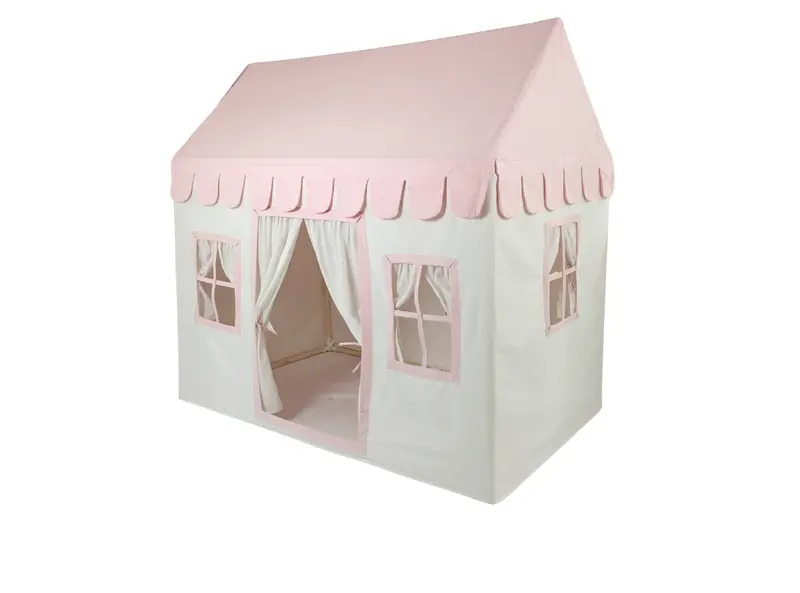Portable Cotton Canvas Playhouse – Soft-Fold Design With Carry Bag 1