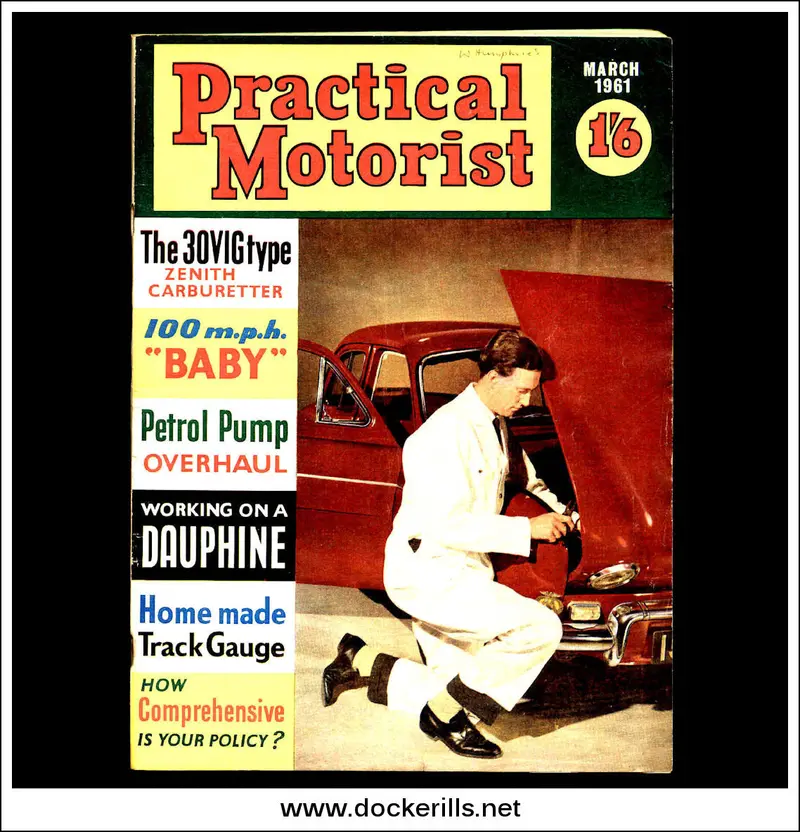 Practical Motorist, March 1961: Renault Dauphine Ownership And Maintenance 1