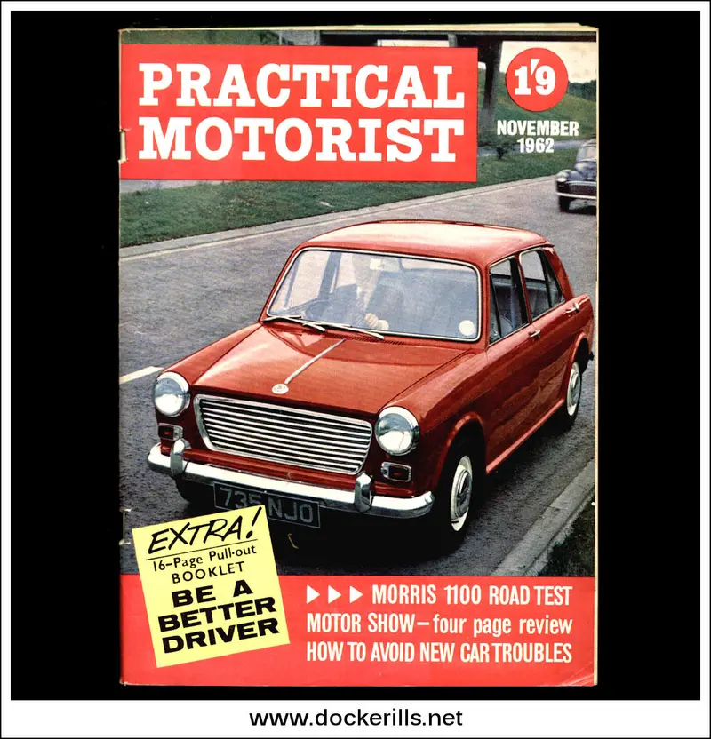 Practical Motorist, November 1962: Morris 1100 Launch And Engineering Overview 1