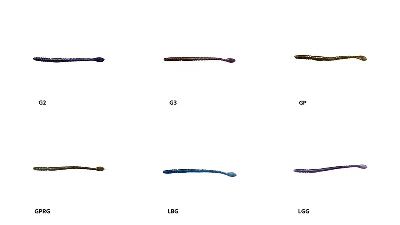 Producer Premium 7-Inch Soft Bait Worm – 20-Pack