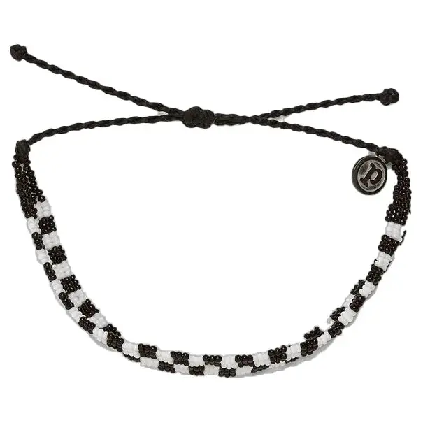 Pura Vida Woven Seed Checkerboard Beach Bracelet 1