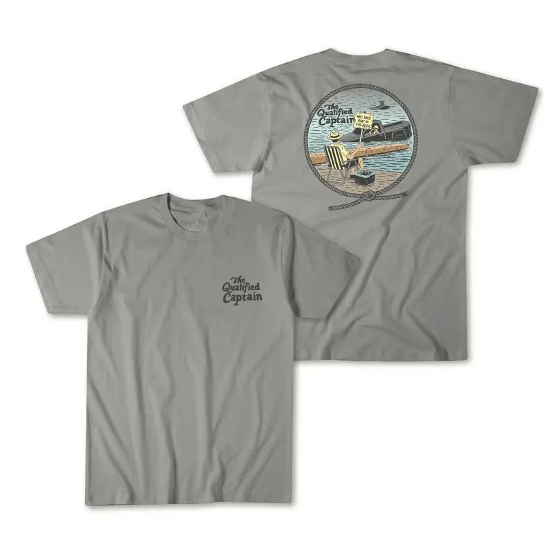 Qualified Captain Back In Action T-Shirt 1