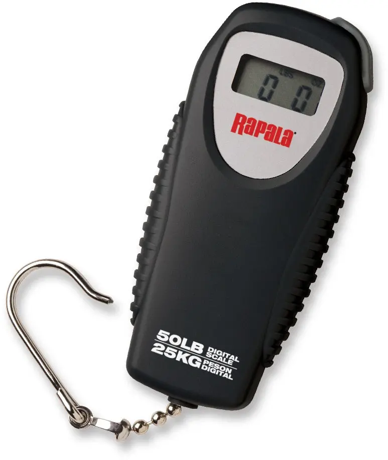 Rapala 50-Lb Digital Fishing Scale With Hook And Lcd Display 1