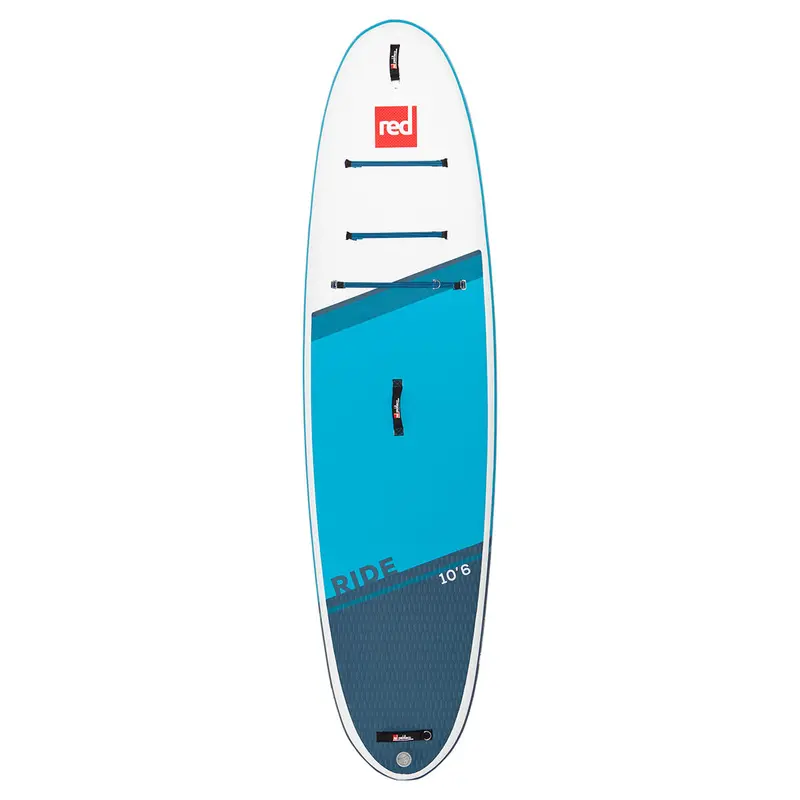 Red Paddle Co. 10'6" Ride Inflatable Stand-Up Paddleboard – Hybrid Tough Package 1