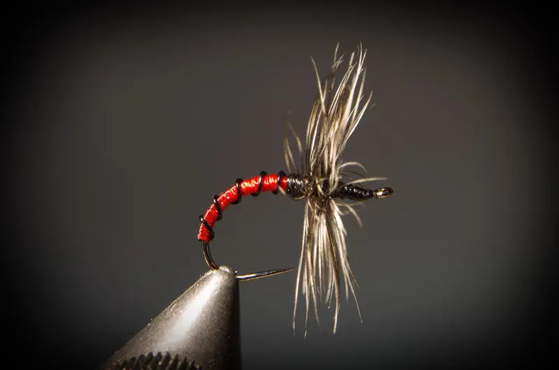 Red Zebra Kebari Fly Assortment – 12-Piece Tenkara Set 1