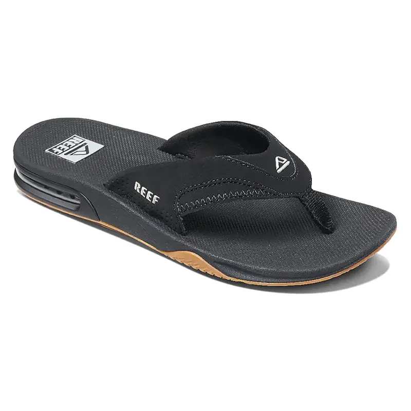 Reef Fanning Men’S Sandals – Black/Silver 1