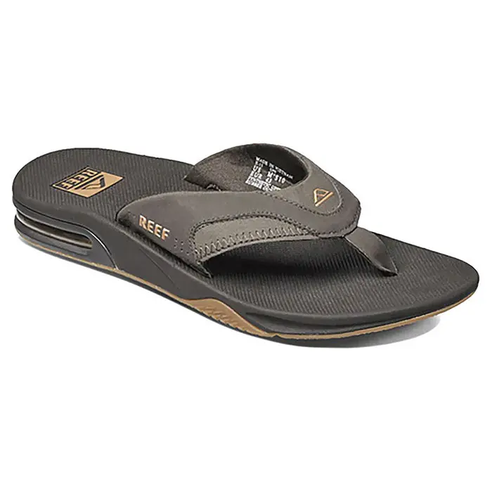Reef Fanning Men'S Sandals – Brown Upper With Gum Sole 1