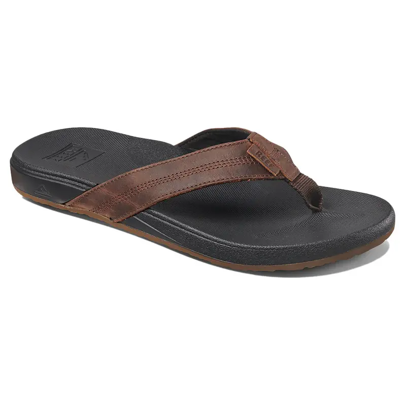 Reef Men’S Cushion Phantom Le Flip-Flops – Black & Brown 1