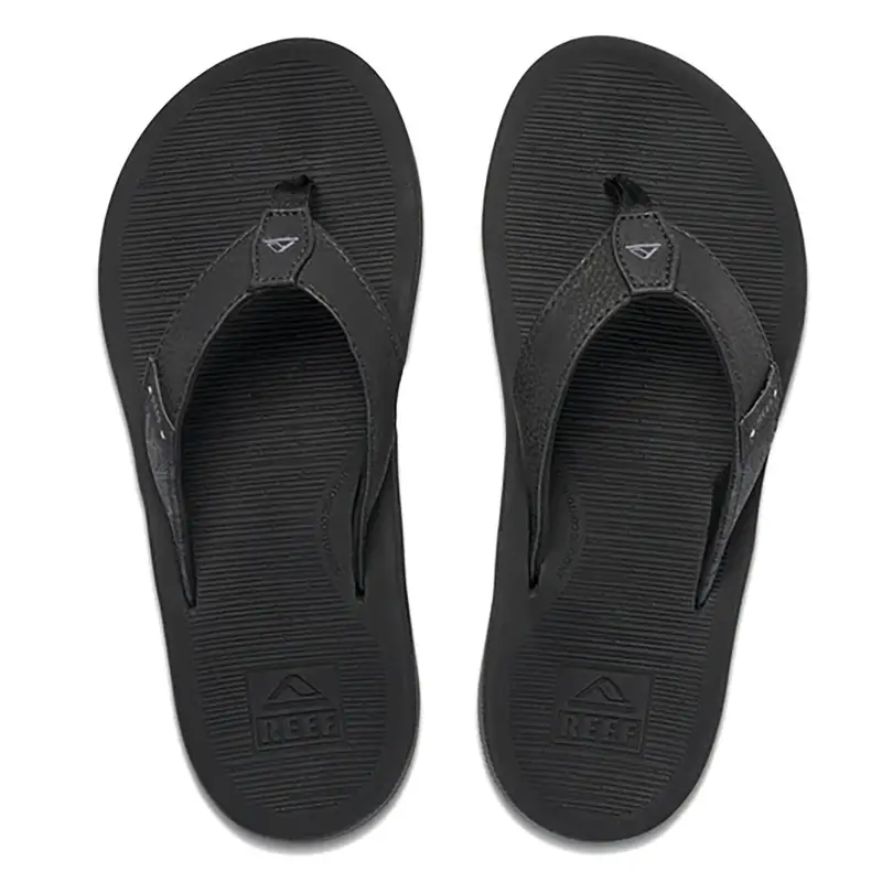 Reef Women’S Santa Ana Flip-Flops – Matte Black 1