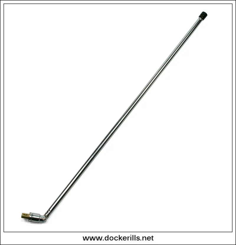 Retractable Four-Section Radio Antenna – Vintage Telescopic Aerial (Set 1) 1
