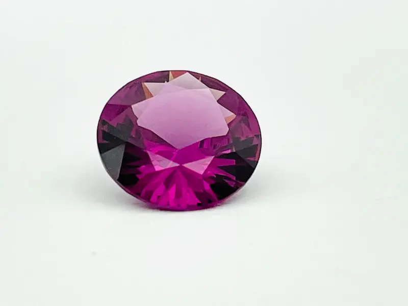 Rhodolite Garnet Earrings – Rose-Pink Hue 1
