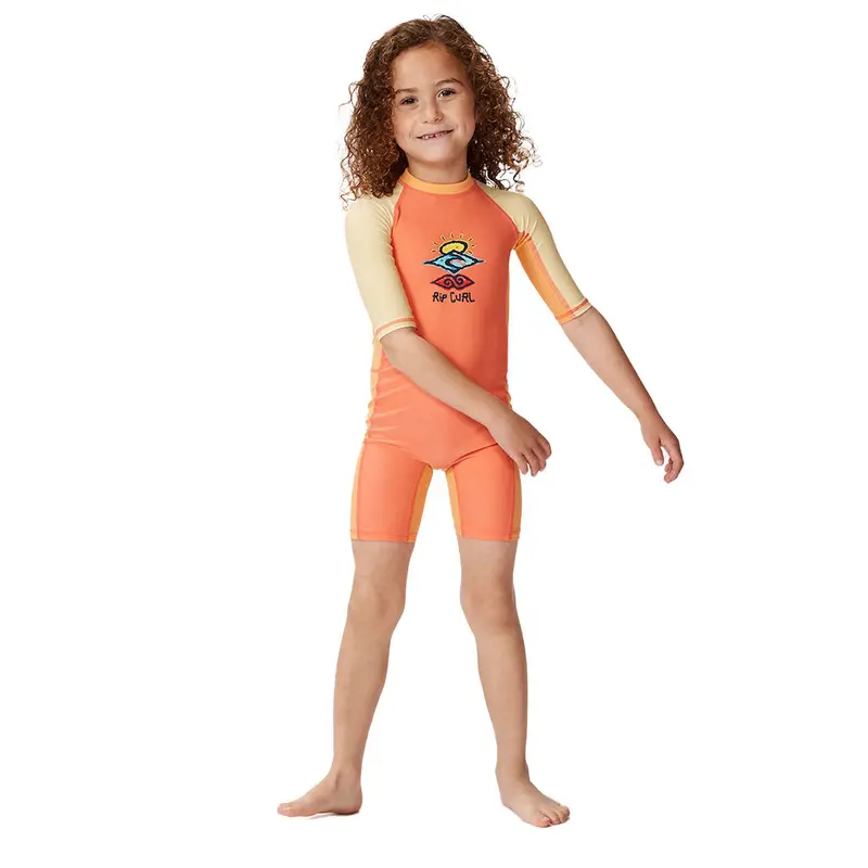 Rip Curl Cosmic Upf 50+ Spring Suit – Short Sleeve, Red Rock 1