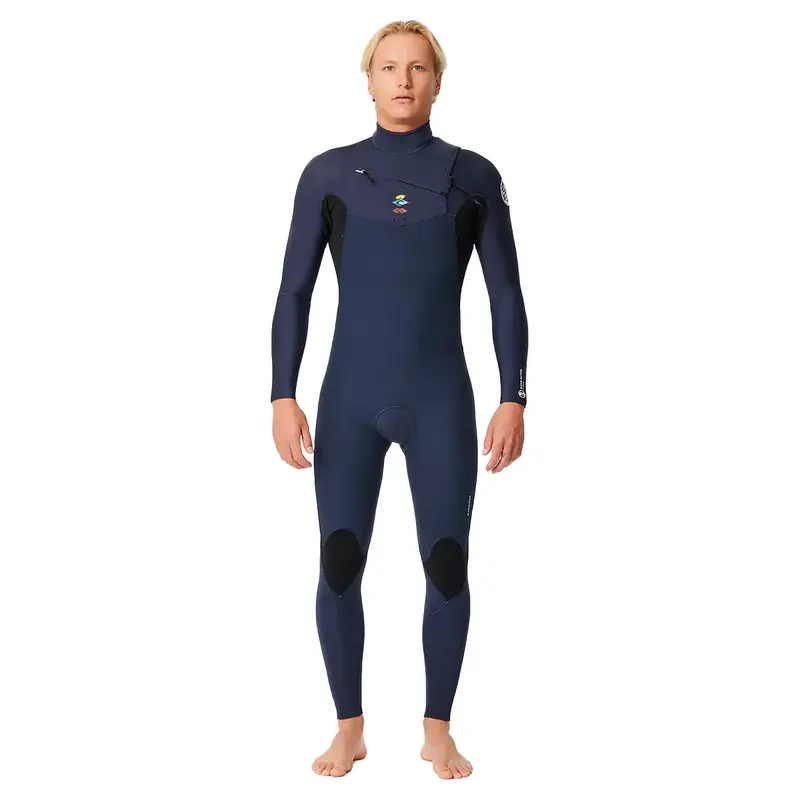 Rip Curl Dawn Patrol 3/2Mm Chest-Zip Wetsuit – Dark Navy (2025 Release) 1