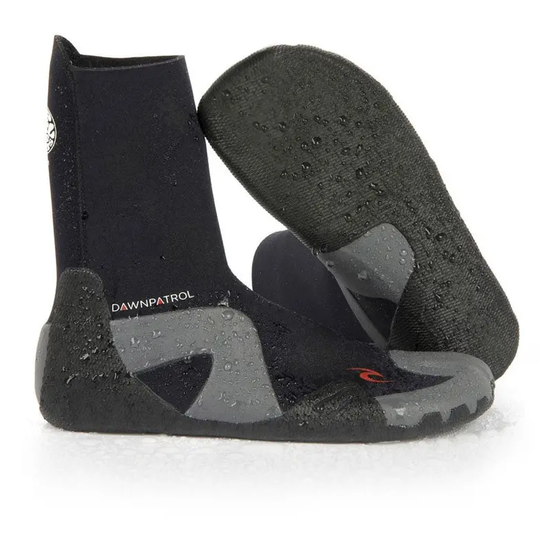 Rip Curl Dawn Patrol 5Mm Round-Toe Wetsuit Boots – Black 1