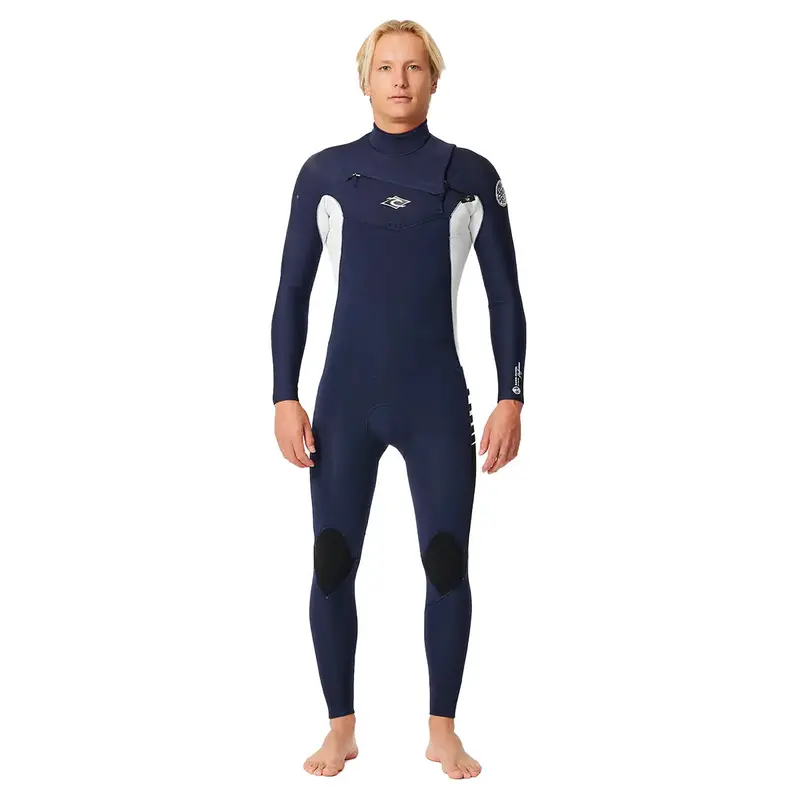 Rip Curl Dawn Patrol Performance Women'S 4/3Mm Chest-Zip Wetsuit – Navy (2023–2024) 1