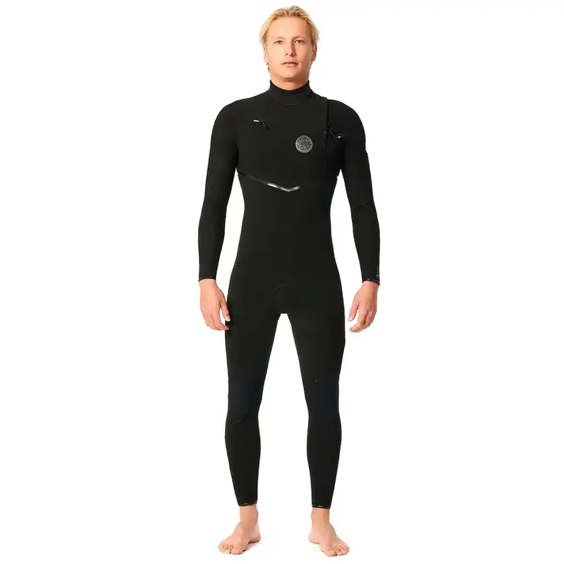 Rip Curl E-Bomb 5/3Mm Men’S Chest-Zip Wetsuit – Black (2024/25) 1