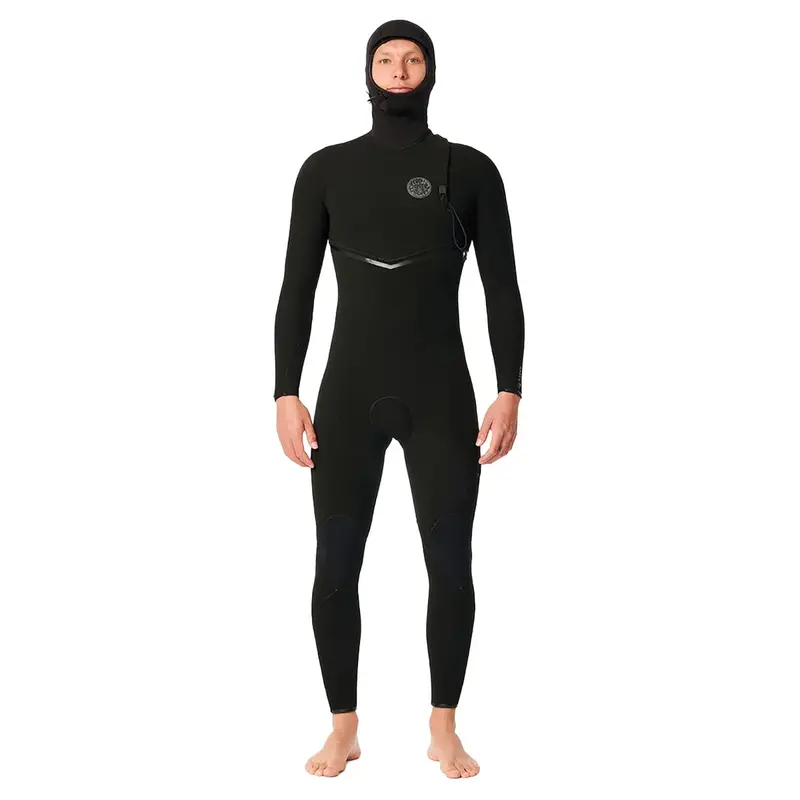Rip Curl E-Bomb Women'S 4/3Mm Hooded Zip-Free Wetsuit – Black (2023–2024) 1