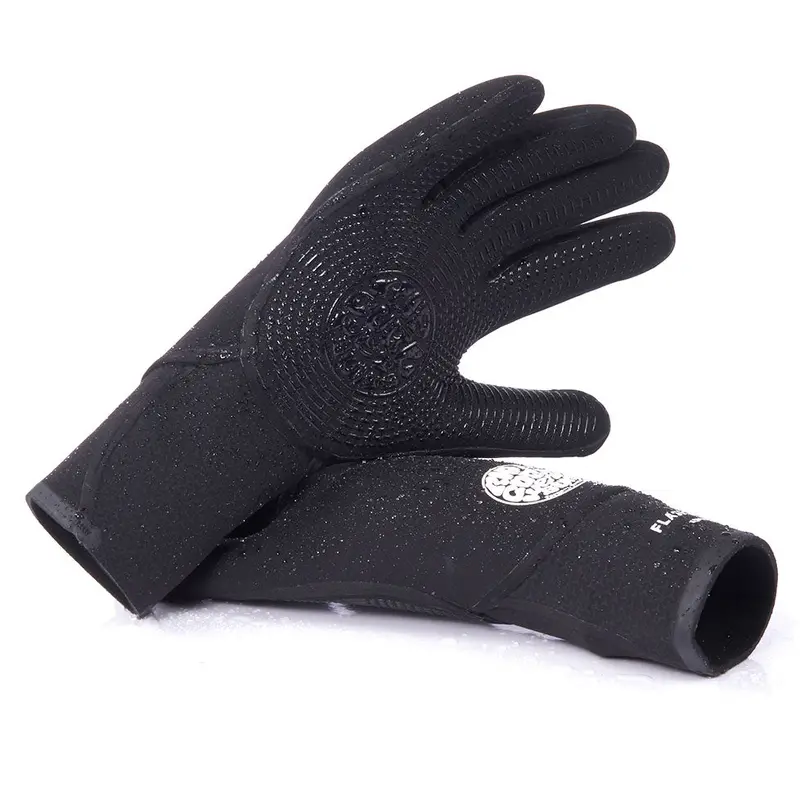 Rip Curl Flashbomb 5/3Mm Five-Finger Wetsuit Gloves – Full-Hand Sensitivity & Insulation 1