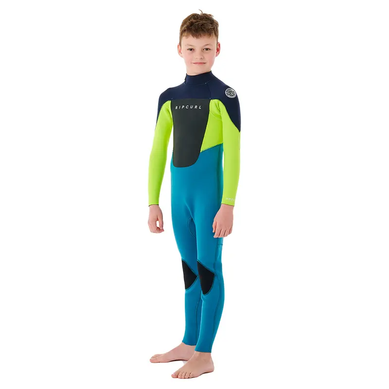 Rip Curl Junior Omega 5/3Mm Back-Zip Wetsuit – Youth Cold-Water Surf Suit (Navy) 1