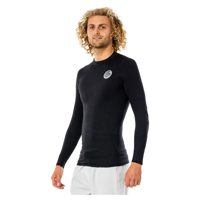 Rip Curl Thermopro Long-Sleeve Rash Vest – Black 1