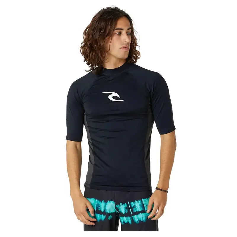 Rip Curl Waves Upf Performance Rash Guard – Short Sleeve 1