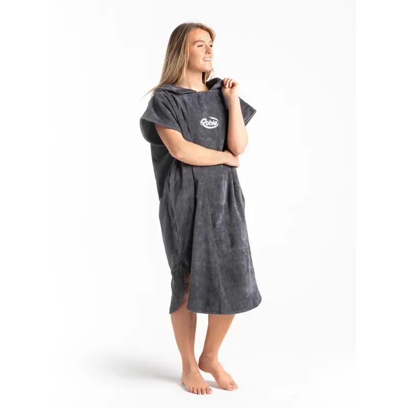 Robie Original Steel Grey Changing Robe 1
