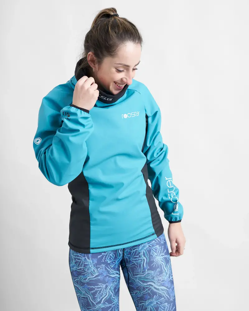 Rooster Classic Women’S Aquafleece Rash Guard 1
