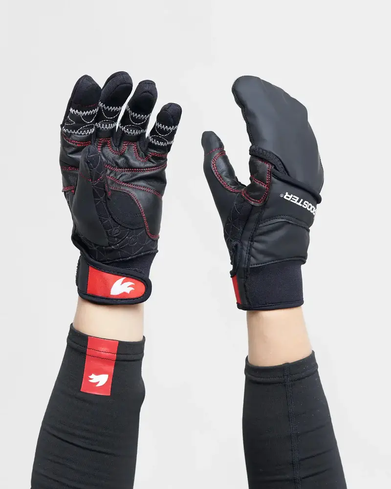 Rooster Combi Neoprene & Synthetic Leather Paddling Gloves 1