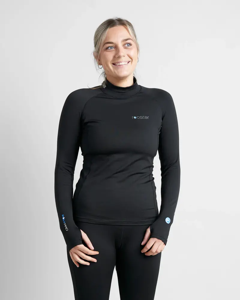 Rooster Women'S Polypro Mid-Layer Top For Water Sports 1