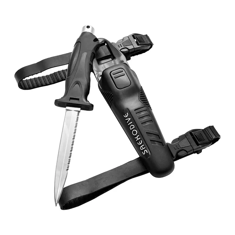 Saekodive Compact Dive Knife With Sheath And Lanyard 1