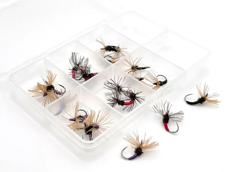 Sakasa Kebari Tenkara Fly Set – 18 Traditional Patterns 1