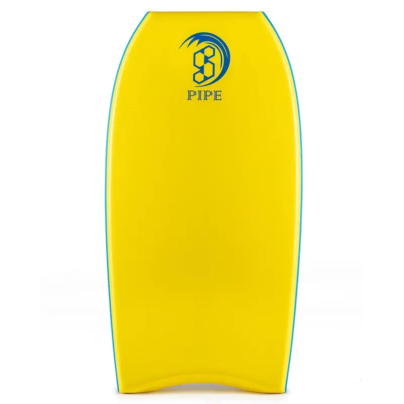 Science Pipe Stringer Bodyboard – Vibrant Yellow Design 1