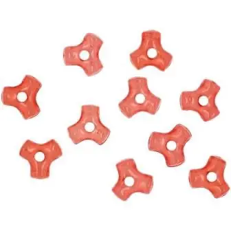Sea Striker Tri-Bead Rigging Beads – 50-Pack For Custom Leader Construction 1