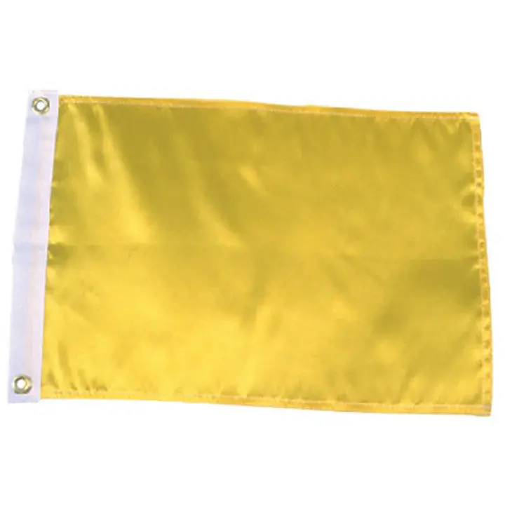 Seachoice High-Visibility Yellow Warning Flag – Marine Safety Banner (Model 50-78261) 1