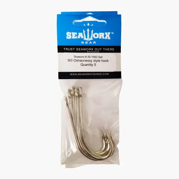 Seaworx O'Shaughnessy Stainless Hook Pack – 5-Piece Saltwater Set 1