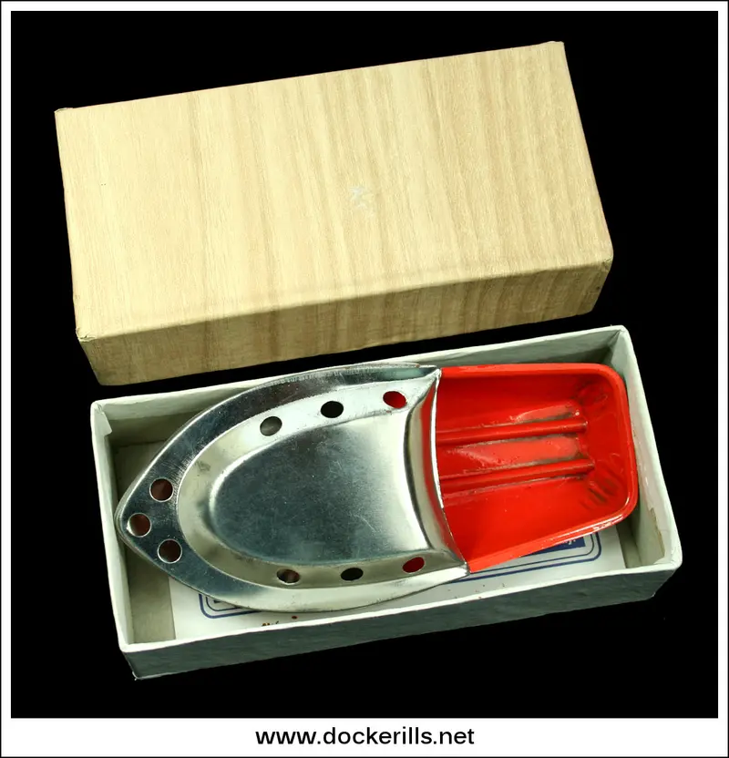 Silver-Finish Pop Pop Boat – Vintage Tin Plate Novelty Toy, India 1