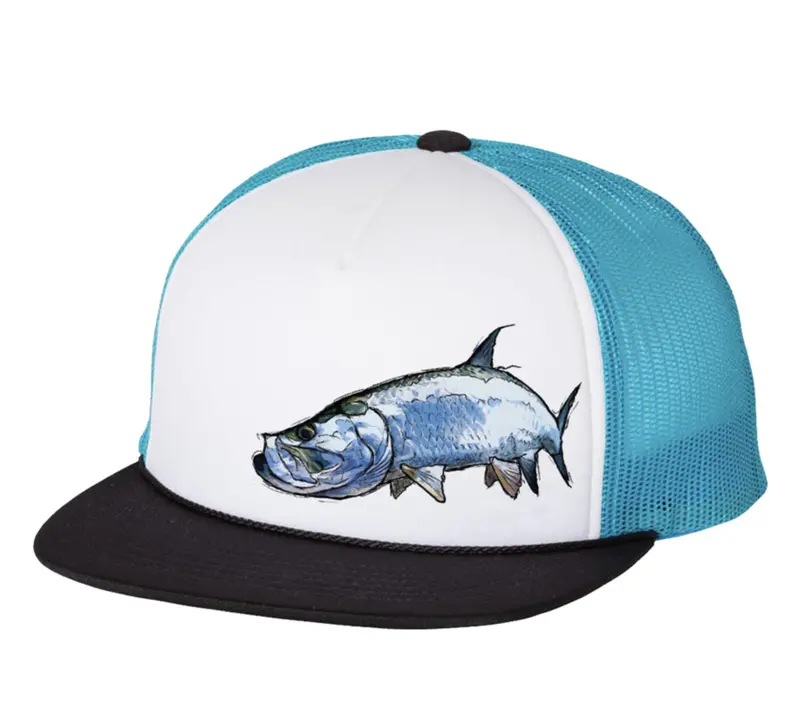 Silver King Tarpon Mesh Back Trucker Hat 1